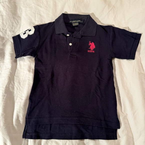 US Polo Assn Youth Boys Short Sleeve Polo - Picture 3 of 5